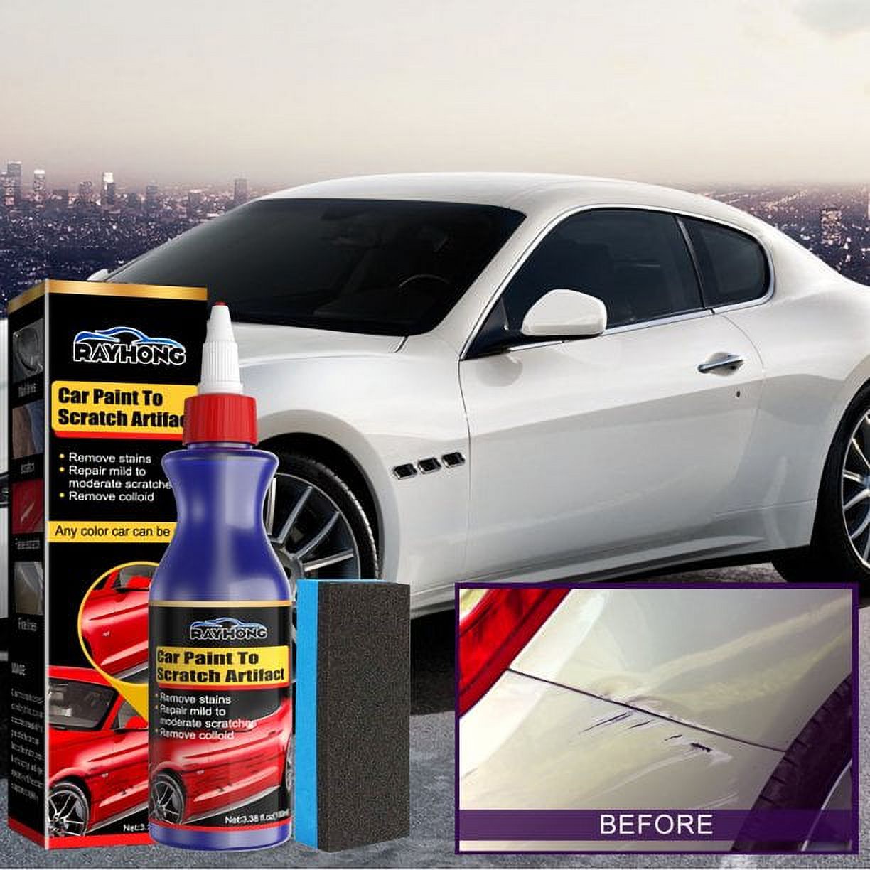 Car Scratch Remover Repair Kit, Ultimate Paint Restorer, Car Scratch Remover  for Deep Scratches, F1-CC Car Scratch Remover, Ultimate Paint Restorer  F1-CC, Paint Scratch Repair Agent 